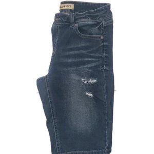 Distressed Demin Shorts